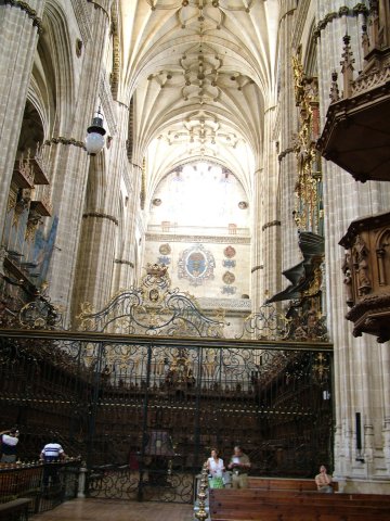 Vista de la magnífica nave central