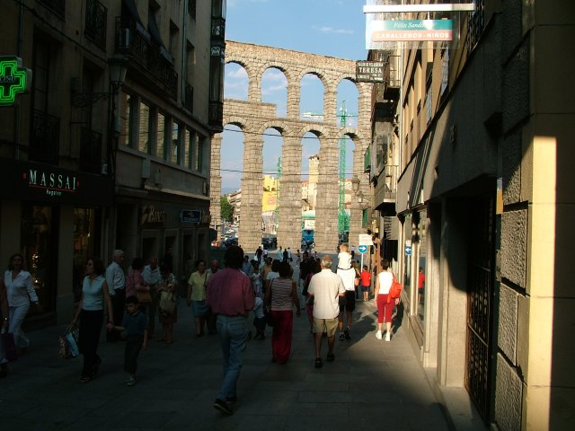 Vista parcial del Aacueducto