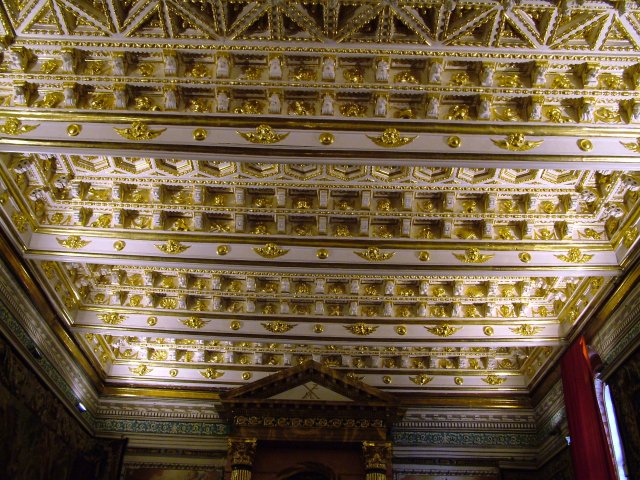 La Catedral. Artesonado