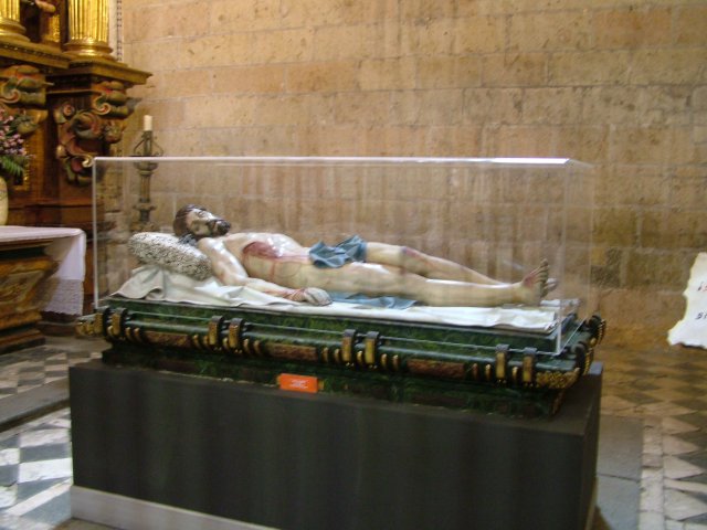 Cristo yacente de Gregorio Fernández